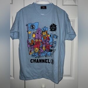 Channel 5 t-shirt blue size L for Men's